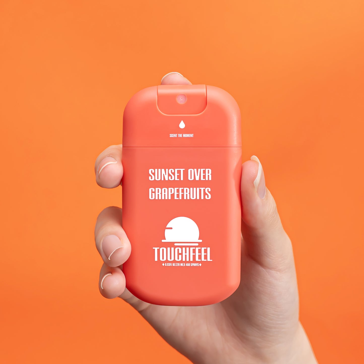 FDA approved grapefruit mini hand sanitizer spray, pocket friendly