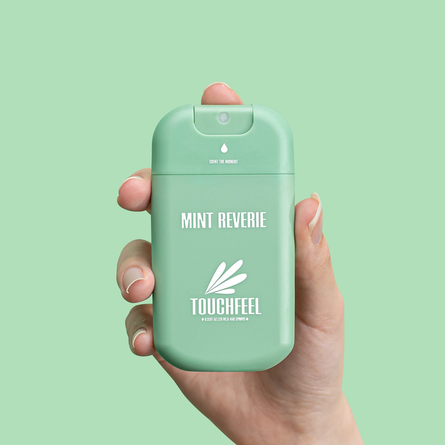Mini peppermint hand sanitizer spray, FDA approved, pocket size