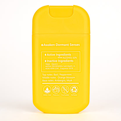FDA approved hydrating hand sanitizer power mist with aloe