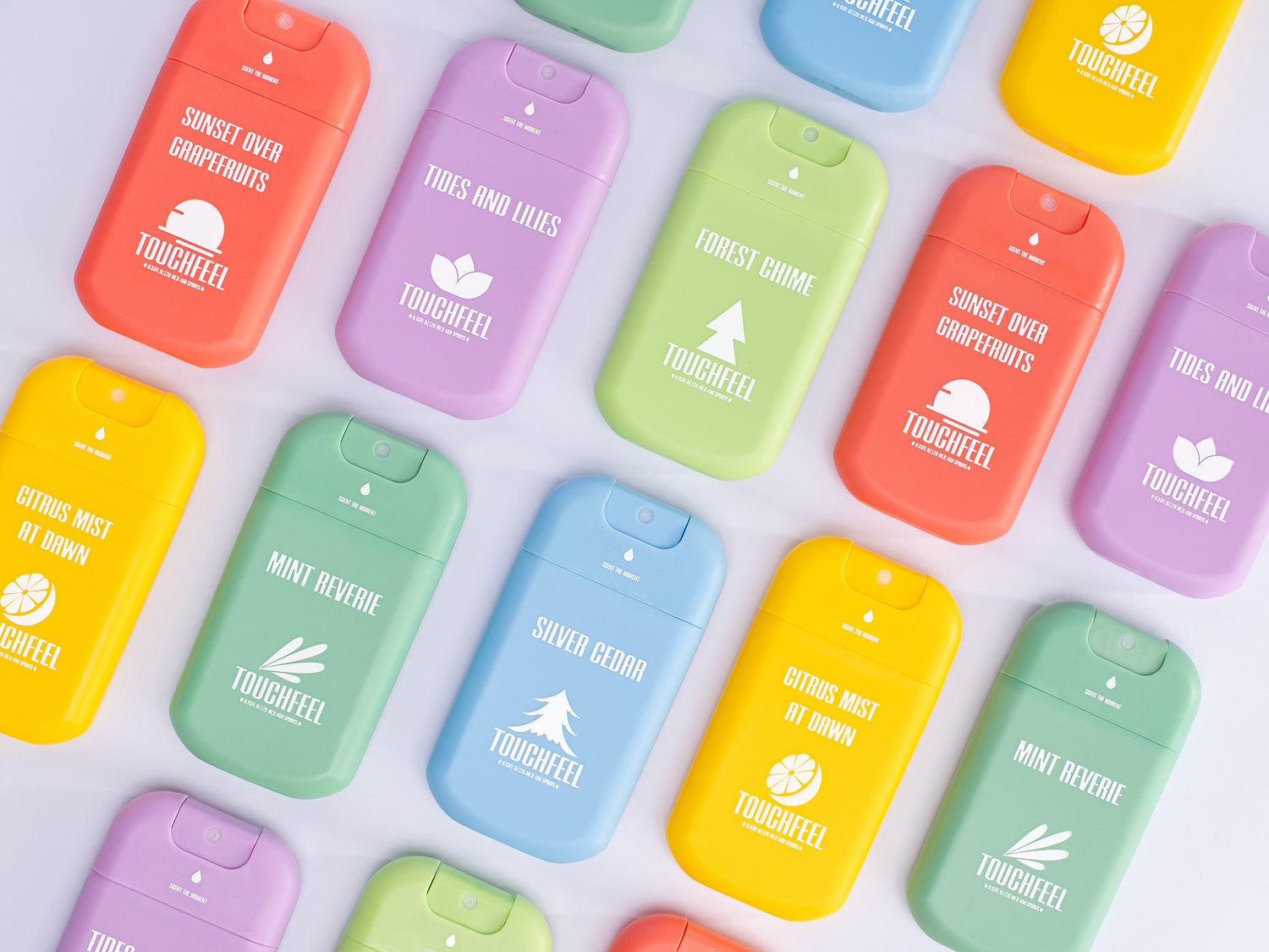 Fresh scent travel-size hand sanitizer for quick cleaning
