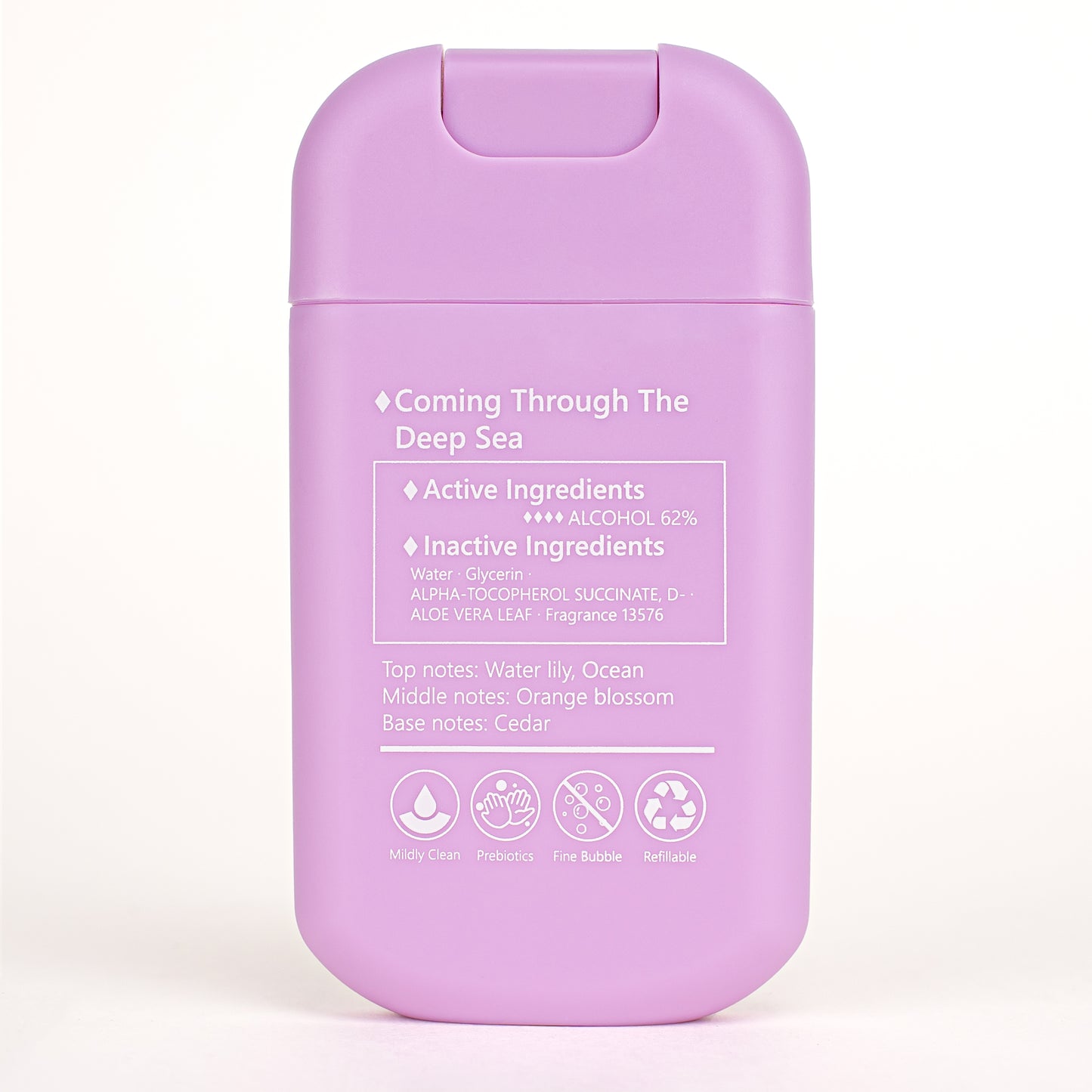 Hydrating mini hand sanitizer, FDA approved